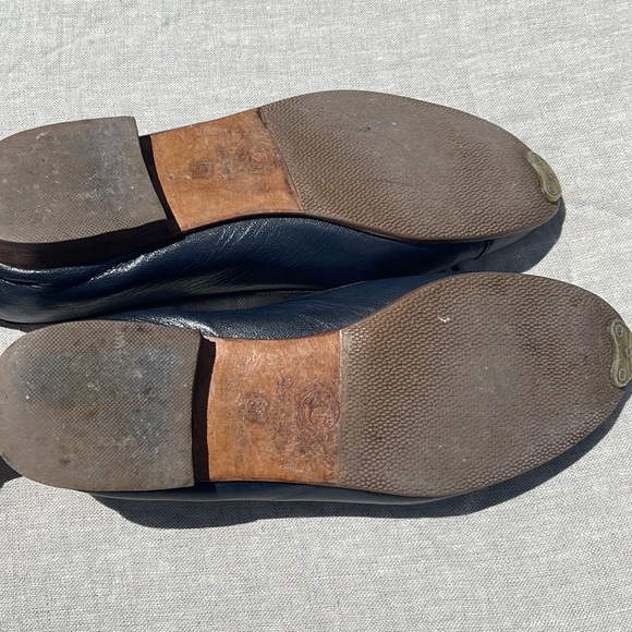 Navy blue chanel ballet flats size EU 37/US 7 - Picture 5 of 5